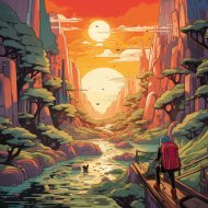 Live Life Lofi - Desert Dreamscape