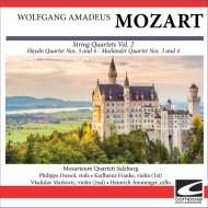 Mozarteum Quartett Salzburg - Mozart - String Quartet in E flat major K Ann. IV No. 213 (Milan Quartet No. 4) - Tempo di menuetto poco andante