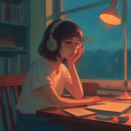 Chill Vibes Girl - Mystic Tranquility