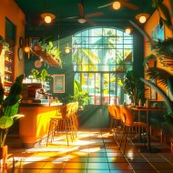 Coffee Relaxing Jazz - Sunset In Denpasar
