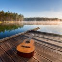 Coffee House Guitar Jazz & Classical Guitar & The Guitar Organ Drums Trio - Soft Echoes of Stillness